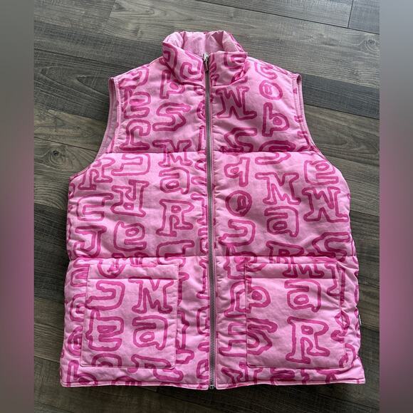 Heaven by Marc Jacobs Pink Puffer Vest - Picture 1 of 8